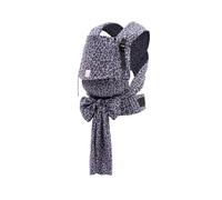 Stokke Limas Plus Carrier - Premium Ergonomic Soft Structured Baby Carrier with Reinforced Lumbar Support in Organic Cotton - Newborn to Toddler 15kg, Leopard Lilac