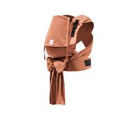 Stokke Limas Plus Half-Buckle Comfort Baby Carrier, Terracotta | Ergonomic Baby Carrier with Extra-Wide Straps, Adjustable Front, Back & Hip Carry, Organic Cotton, 1M to Toddler, up to 18kg