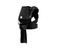 Stokke Limas Plus Premium Ergonomic Compact Baby Carrier, Wrap Style, Black | Inc Soft Baby Carrier with Reinforced Lumbar Support in Organic Cotton, Front, Hip & Back Carry, support 1 mo to Toddler 18kg