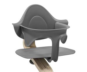 Stokke Nomi Baby Set, Grey - Provides Side & Back Support While Baby Learns to Sit - Compatible with All Nomi Chairs