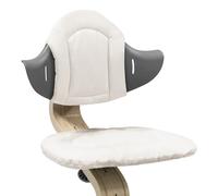 Stokke Nomi Cushion, Grey Sand - Adds Softness & Comfort to the Nomi Chair & High Chair - Easy to Attach & Remove - For Ages 6+ Months - Machine Washable
