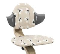 Stokke Nomi Cushion, Mickey Signature - Adds Softness & Comfort to The Nomi Chair & High Chair - Easy to Attach & Remove - for Ages 6+ Months - Machine Washable