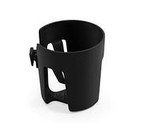 Stokke Pushchair Cup Holder - Black, Compatible with Xplory X, Trailz & Beat Pushchairs + Flexi Bath Stand