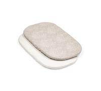 Stokke® Snoozi™ Fitted Sheets OCS Dandelion Beige / Vanilla Cream
