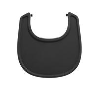 Stokke Tray for Nomi, Black - Easily Mounts on Stokke Nomi Baby Set - Dishwasher-Safe, Food-Grade Plastic