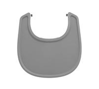 Stokke Tray for Nomi, Grey - Easily Mounts on Stokke Nomi Baby Set - Dishwasher-Safe, Food-Grade Plastic