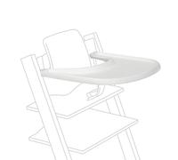 Stokke Tray, White - Compatible with Tripp Trapp Baby Set - Convenient to Use & Clean - Made with BPA-Free Plastic - Suitable for Toddlers 6-36 Months