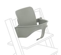 Stokke Tripp Trapp Baby Set² - Baby High Chair Accessory with Ergonomic Back & Side Support - Converts Chair into Highchair - 6-36 Months, Glacier Green