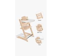 Stokke Tripp Trapp High Chair Bundle With Stokke Tray - Black
