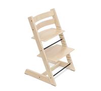 Stokke Tripp Trapp Wooden High Chair, Natural | Includes Sustainable Wooden High Chair, Adjustable, Ergonomic & Easy to Clean, from Toddler - Adulthood