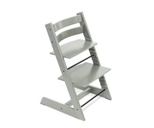 Stokke Tripp Trapp Wooden High Chair, Grows with The Child, Glacier Green | Ergonomic High Chair for Toddlers to Adulthood, Adjustable Seat and Footplate, Easy to Clean, Sustainable, Safe, Durable
