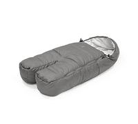 Stokke Xplory X Foot Muff - Keeps Baby Warm on Cool Weather Strolls - Sonalan Lining & Fleece + Water-Repellent Exterior - Adjustable Front Opening