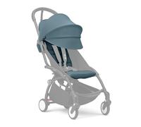 Stokke YOYO 6+ Color Pack, Aqua Fabric Only: Seat Cushion, Extendable Canopy and Back Zip Pocket - Requires YOYO Frame (Sold Separately)