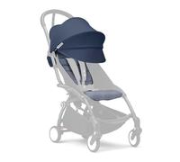 Stokke YOYO 6+ Colour Pack - Seat Fabric, UPF 50+ Canopy, Peekaboo Window & Breathable Mesh for YOYO³ Stroller - Frame Sold Separately - 6 Months to 22kg, Air France Blue