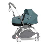Stokke YOYO Newborn Shell - Firm Carrycot-Style Bassinet for YOYO³ Stroller - Birth to 9kg - Frame Sold Separately, Aqua