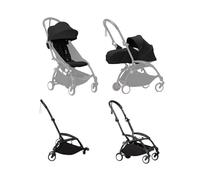 Stokke YOYO³ Stroller for Siblings - Black Color Pack & Black Frame