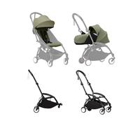 Stokke YOYO³ Stroller for Siblings - Olive Color Pack & Black Frame