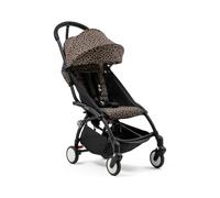Stokke YOYO3 Travel & City Stroller, Compact & Lightweight, 6M+, Leopard | One-Hand Folding Stroller, In rame, Seat Cushion, Canopy. Ergonomic & Shoulder Carry, Ideal for Travel, Cabin Size