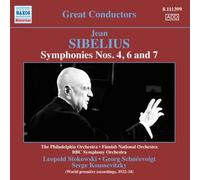 Stokowski:Koussevitsky - Sibelius: Symphonies Nos 4, 6 7