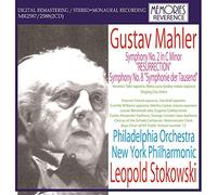 STOKOWSKI,LEOPOLD; PHILADELPHIA ORCHESTRA NEW YORK PHILARMONIC - Mahler: Symphonies 2 & 8