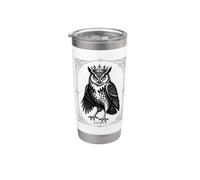 Stolas A Nocturnal Monarch Unleashed Stainless Steel Insulated Tumbler