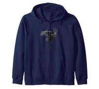 Stolas Midnight Crown Rising Zip Hoodie