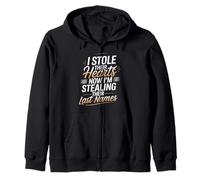 Stole Hearts Now Taking Their Last Names Too - Zip Hoodie