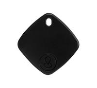 Stolen Car Pet Tracking Device for Cats, Compatible with & Android, Worldwide Location Tracking, No Monthly Fees, for Verfofor Compatible with Lgen Sie (Black, 3.8 x 3.8 x 0.7 cm)