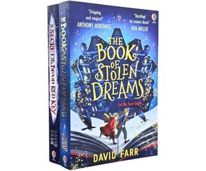 Stolen Dreams Adventures Collection 2 Books Set by David Farr Secret of Blood-Re