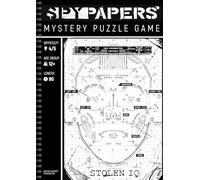 Stolen IQ - Spy Papers Mystery puzzle game - First-ever home escape adventure - Case Files Investigation Detective clues/evidence - Uncover the truth
