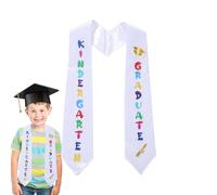 Stolen Kindergarten Graduation | Stolen Printed Graduation for Kindergarten Graduate with Cute Design, Unisex Graduation Stole, Garden and Preschool for F