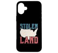Stolen Land Indigenous People Native American Case for iPhone 16 Plus