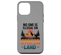 Stolen Land Vintage Sunset Mountain Indigenous Nature Case for iPhone 12 mini