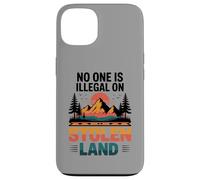 Stolen Land Vintage Sunset Mountain Indigenous Nature Case for iPhone 13