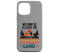 Stolen Land Vintage Sunset Mountain Indigenous Nature Case for iPhone 13 Pro Max