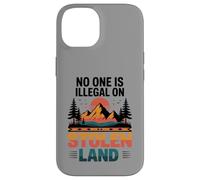 Stolen Land Vintage Sunset Mountain Indigenous Nature Case for iPhone 14