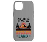 Stolen Land Vintage Sunset Mountain Indigenous Nature Case for iPhone 14 Plus