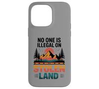 Stolen Land Vintage Sunset Mountain Indigenous Nature Case for iPhone 14 Pro Max