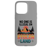 Stolen Land Vintage Sunset Mountain Indigenous Nature Case for iPhone 15 Pro Max