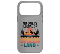 Stolen Land Vintage Sunset Mountain Indigenous Nature Case for iPhone 17 Pro Max