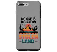 Stolen Land Vintage Sunset Mountain Indigenous Nature Case for iPhone 7 Plus/8 Plus