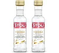 Stoli Premium Vodka 5cl Miniature, 40% ABV | Original Premium Quality, Classically styled, Exceptionally Smooth (Pack of 2)