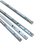 Stolmet Metal Ball Bearing Drawer runner Pr 350mm draw depth for 17mm (4 Pairs)