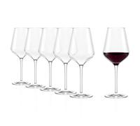 Stolzle Lausitz Quatrophil 570Ml Red Wine 6 Glass Set