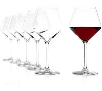 Stölzle Set of 6 Red Wine Goblet / Burgundy Glasses Made in Germany 545ml