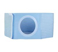 Stoma Belt, Breathable Ostomy Belts for Men Women, Adjustable Abdominal Hernia Belt, Left and Right Universal to Prevent Parastomal Hernia Stoma Opening(Blue,S)