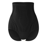 Stoma Underwear Women's High Waist Strong Belt Seamless Women's Liquid Belly Hip Lifting Trousers Underwear Sexy Black, black, XXL