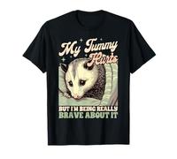 Stomach Ache IBS My Tummy Hurts But I'm Being Really Brave T-Shirt