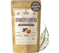 Stomach Bloating Relief and Belly Reduction Tea CAMINO DE CABRAS® - Colon Cleanse & Digestion Support Herbal Infusion - Lemon Balm, Chamomile, Fennel, Liquorice - Caffeine Free Loose Leaf Tea - 70g
