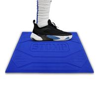 STOMP Athletics: Reusable Large Traction Mat for Volleyball & Basketball Shoes - Alternative for Basketball Sticky Mats for Shoes - Durable & Non-Slip Shoe Cleaning Pad - 24"x19", Royal Blue